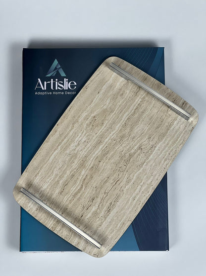 Texture Marble Style Tray