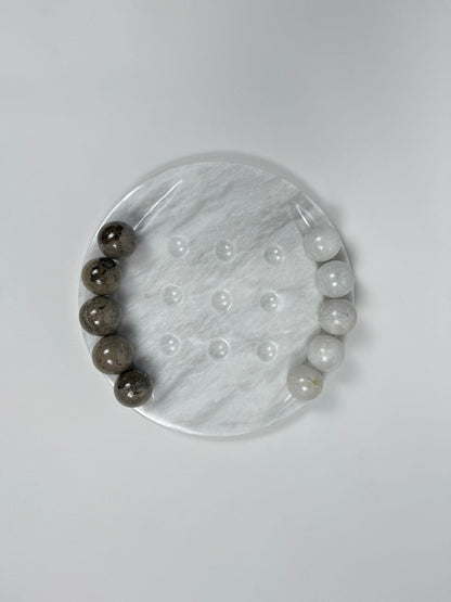 Tic Tac Toe 10" Inches White & Oceanic