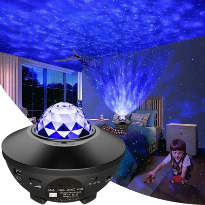 Galaxy Star Projector Lamp with LED