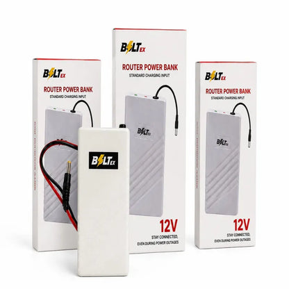 Boltex 12V Router Power Bank For internet Backup