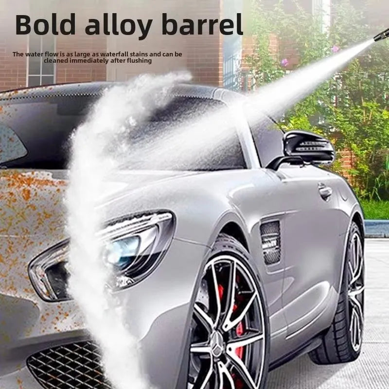 High Pressure Water Nozzle Black Plastic Car Wash Tool